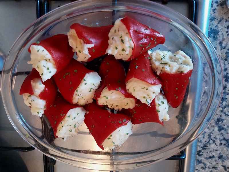 Stuffed Piquillo Peppers - Tapas, side dish or, main course