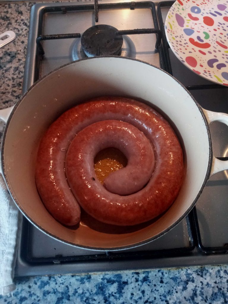 Butiffara con Garbanzas