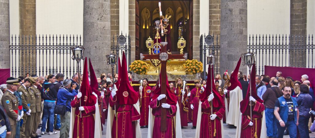 Semana Santa or Holy Week 2023 in Nerja Spain