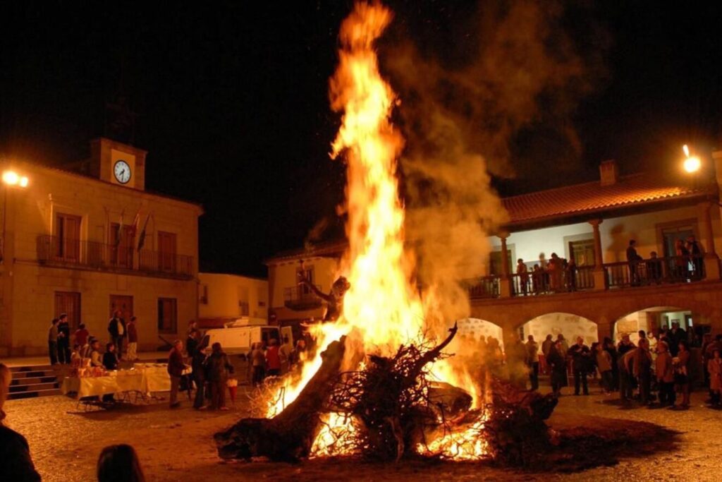 Fiesta of La Candelaria in Andalucia Spain